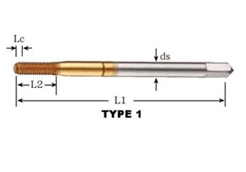 TiCN Coated ASP Forming Taps-Long